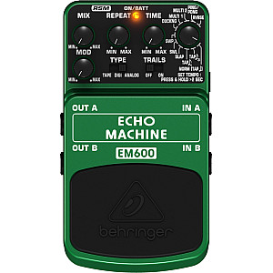 Behringer EM600 Echo Machine Echo Modeling Effects Pedal